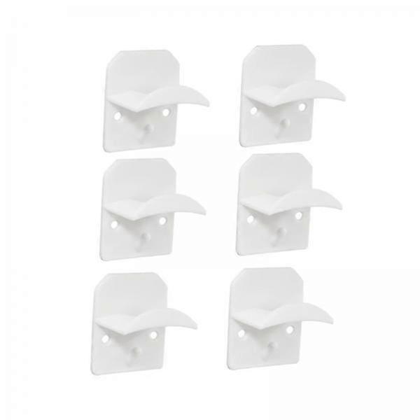 6x 6Pcs Hat Display Hooks Baseball Hat Holder for Wall Simple Minimalist