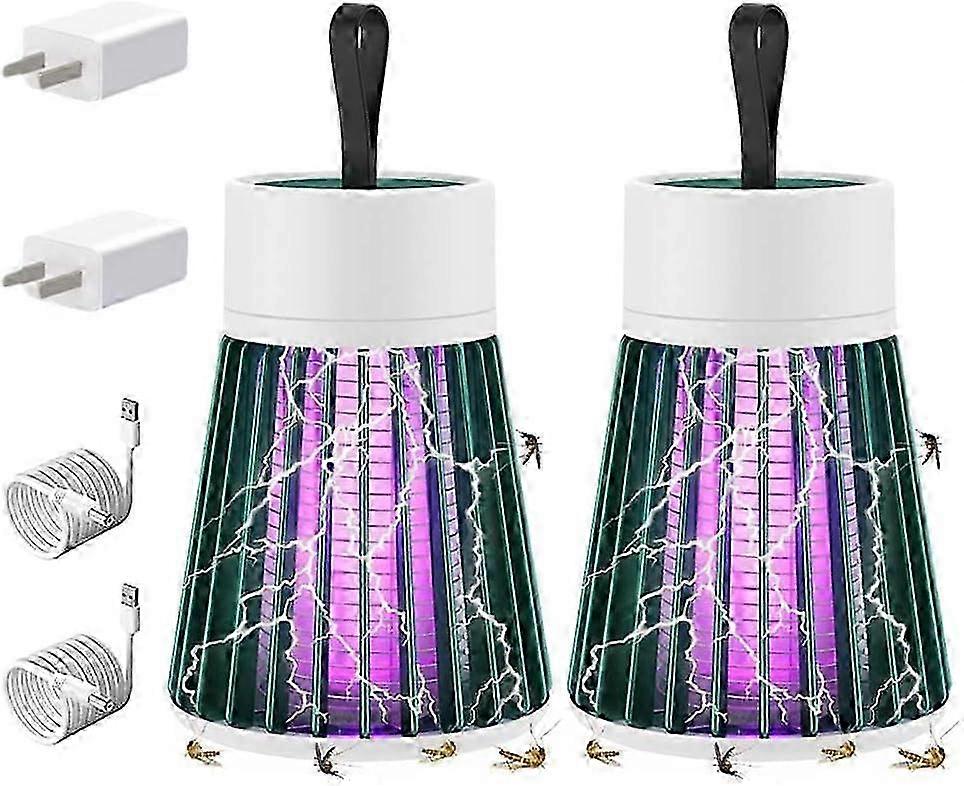 2024 New MozzGuard Outdoor Mosquito Exterminator with Low Noise USB Rechargeable and Cordless Design