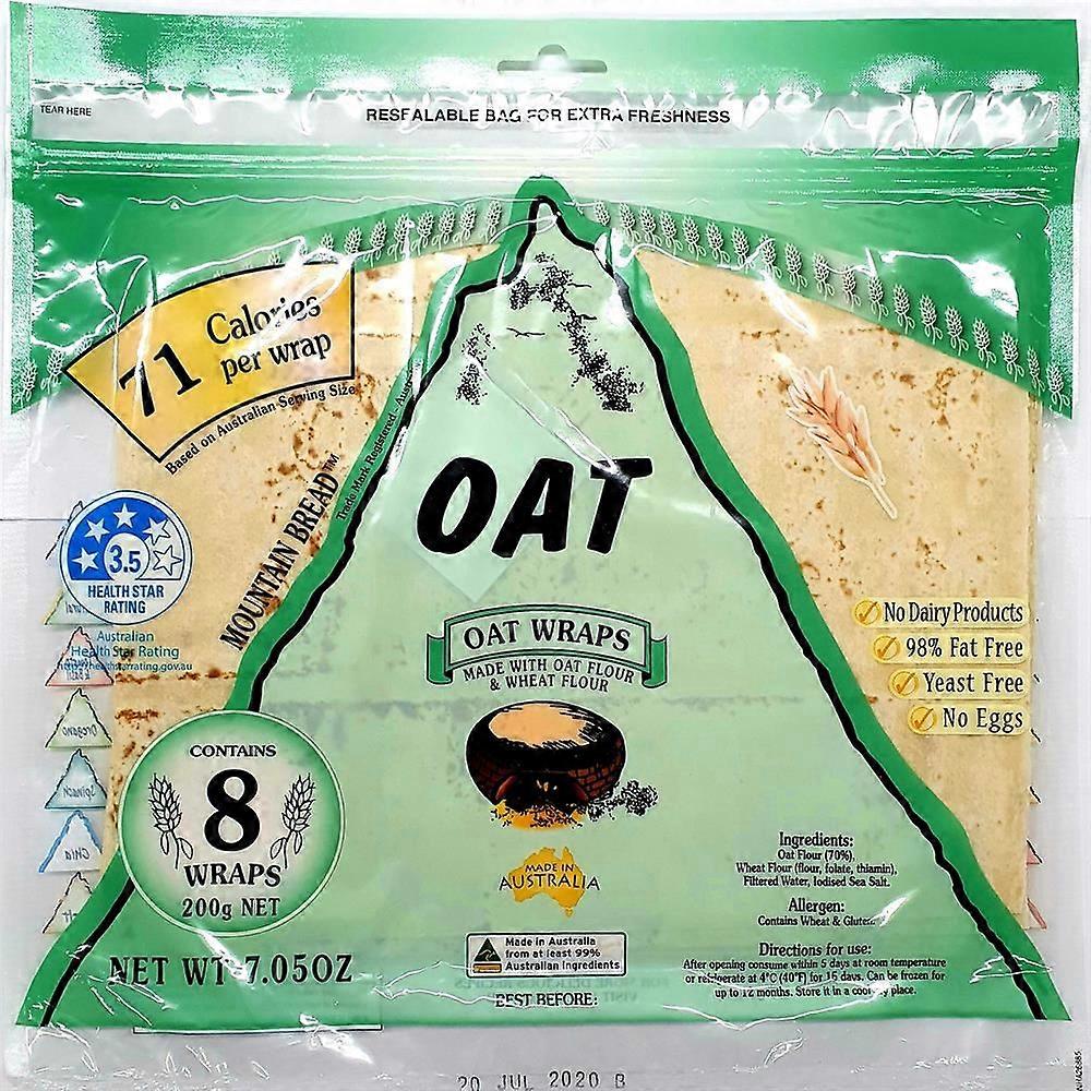 Mountain Bread 燕麦卷(70% 燕麦)200g