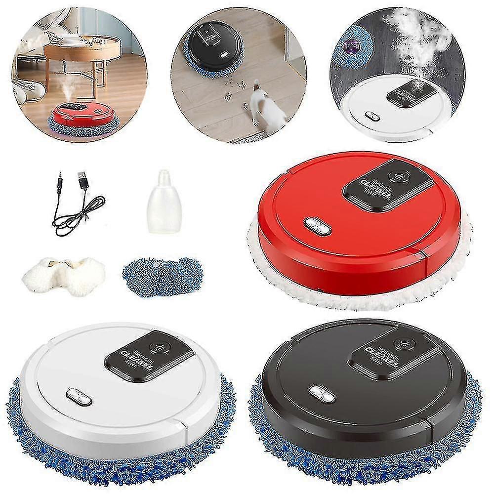 3-in-1 Robot Vacuum & Mop with Dry/Wet Cleaning, 2500Pa Auto Mopping, Smart Navigation, App Control