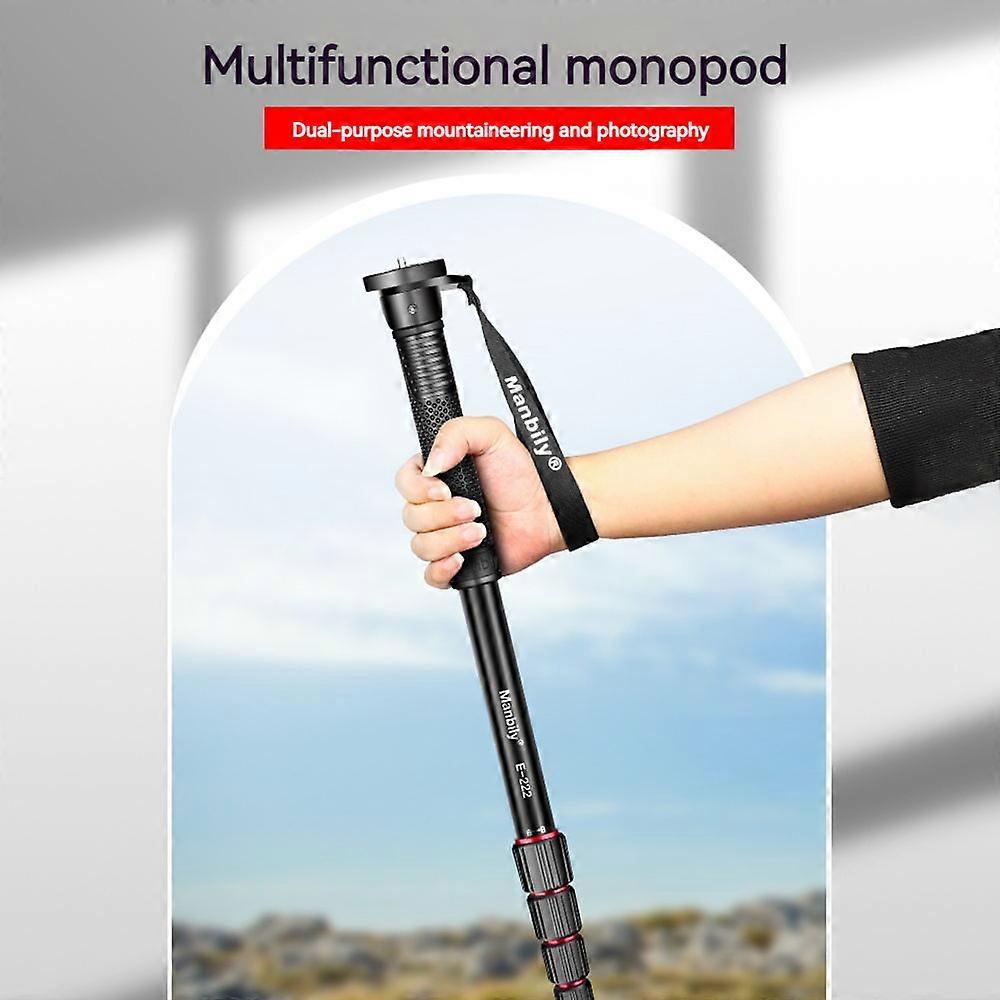 Manbily Aluminum Camera Monopod - Lightweight, Telescopic, and Versatile Photography Stand