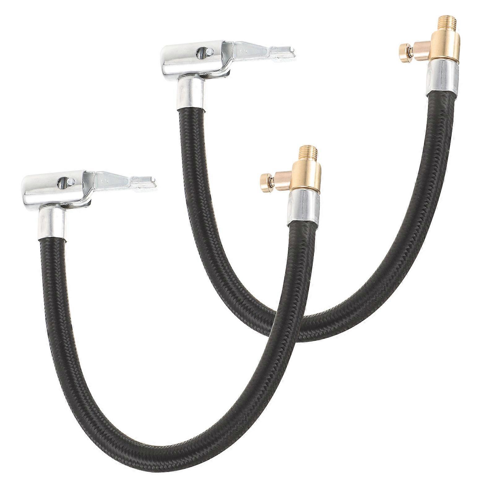Quick Extension Hose Adapter for Inflatable Pumps – Flexible Connector for Bikes with Air Release Function, Durable and Portable Design