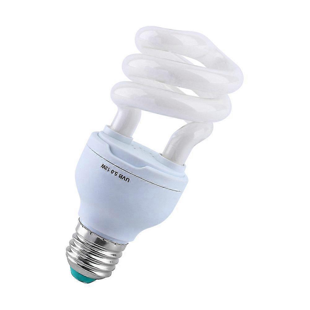 13w uvb 5.0 e27 base energy saving tortoise snake reptile light bulb uv lamp hg p