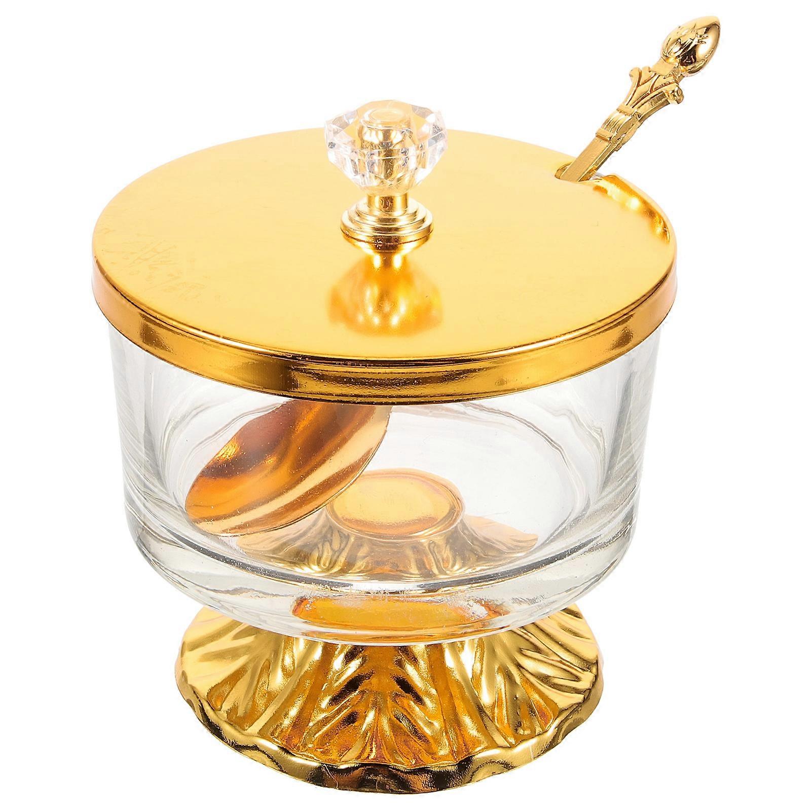 Glass Container Jar Dispenser for Elegant Home Use