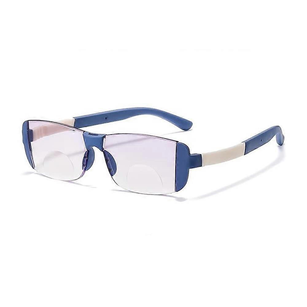 Bifocal Reading Glasses Stylish Lightweight Computer Readers With Blue Light Blocking For Men And Women Presbyopic Unisex