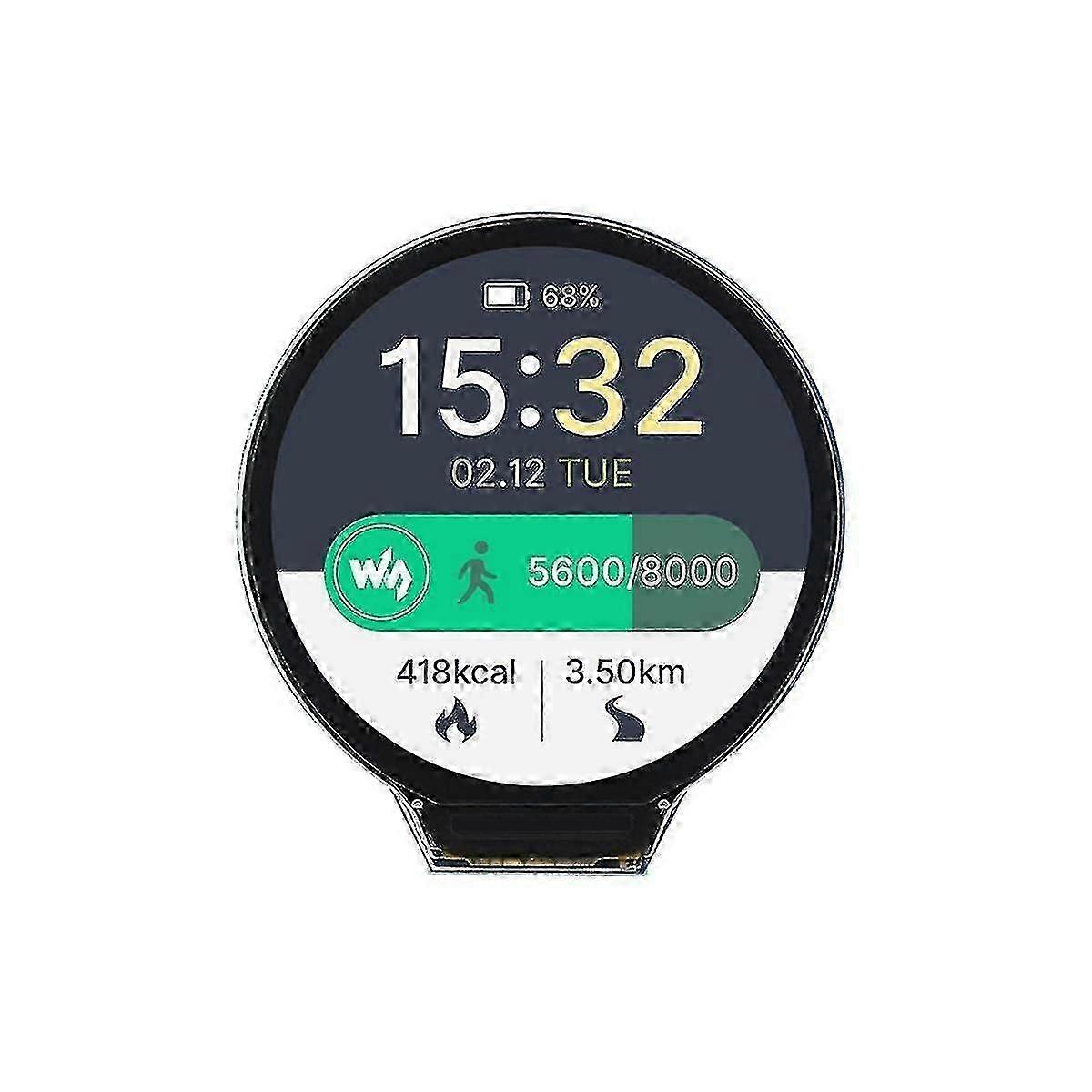 For Rp2040 Microcontroller Development Board1.28 Inch Circular Lcd Display Screen With Sensor Micr