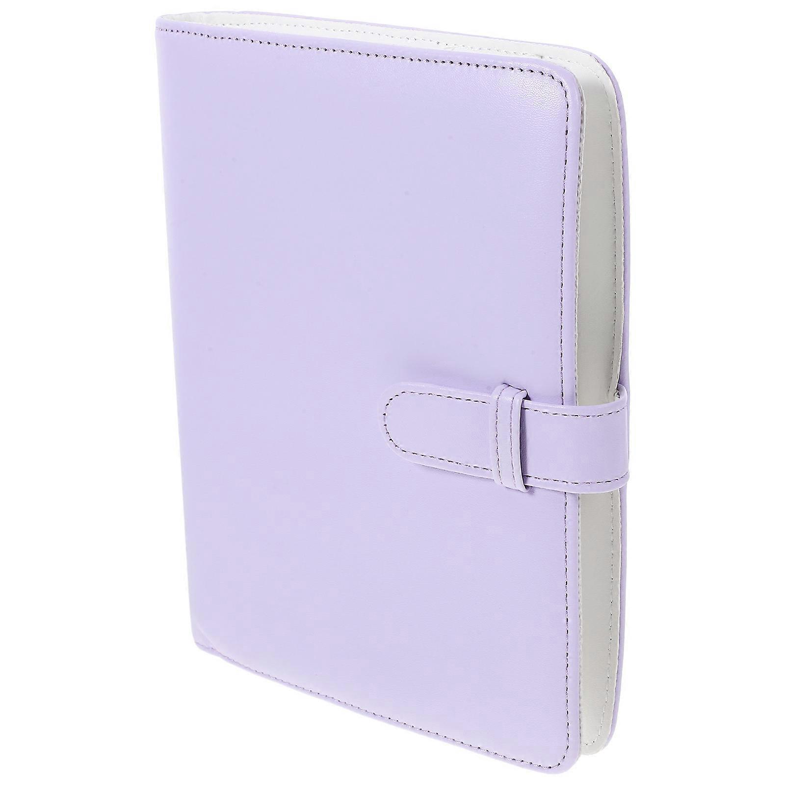 Album For Photo Storage Collecting Purple Pu Material Rectangular Simple Design Christmas Day 1Set