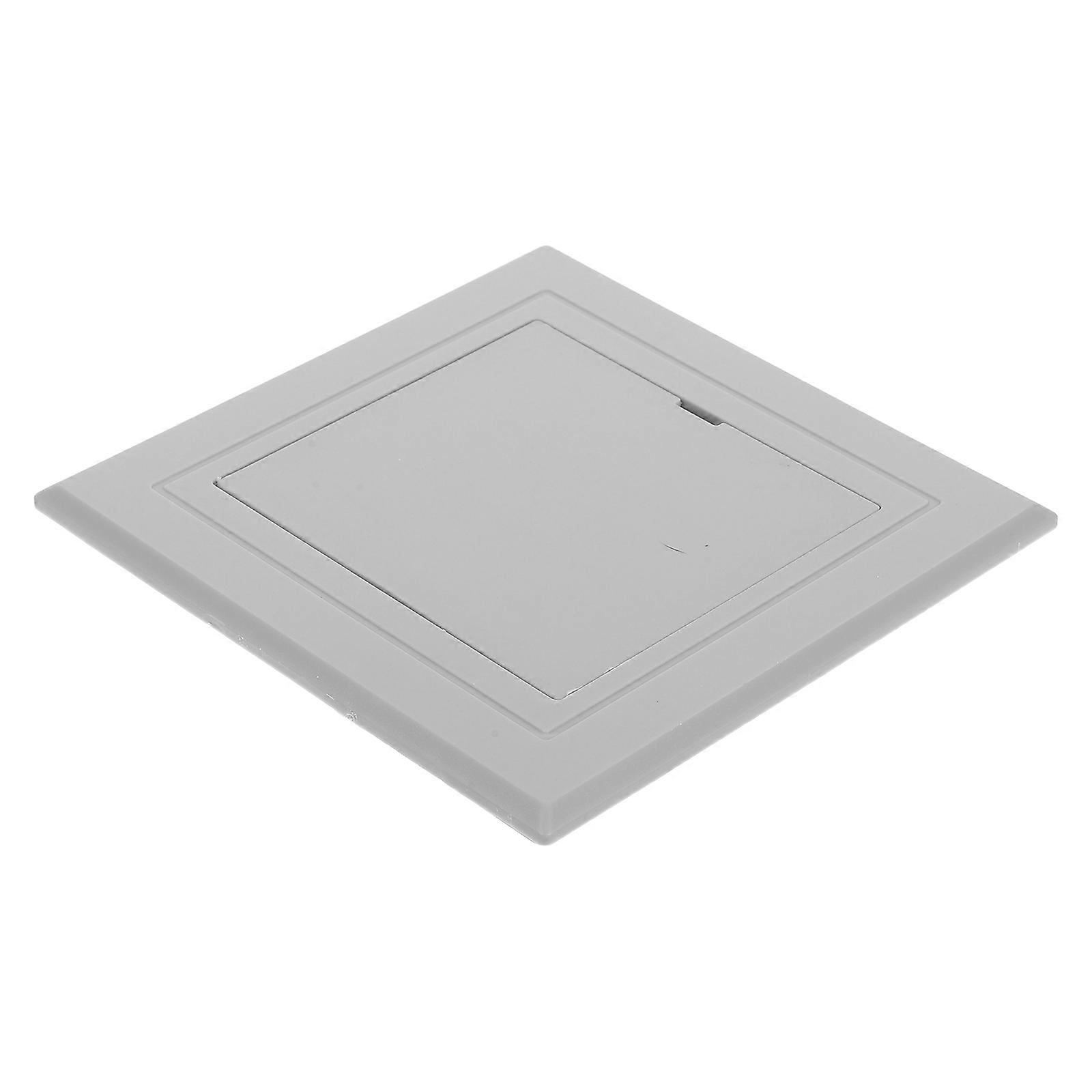 Plumbing Wall Access Panel Grey PVC Access Panel with Dust-Proof Design for Home Use