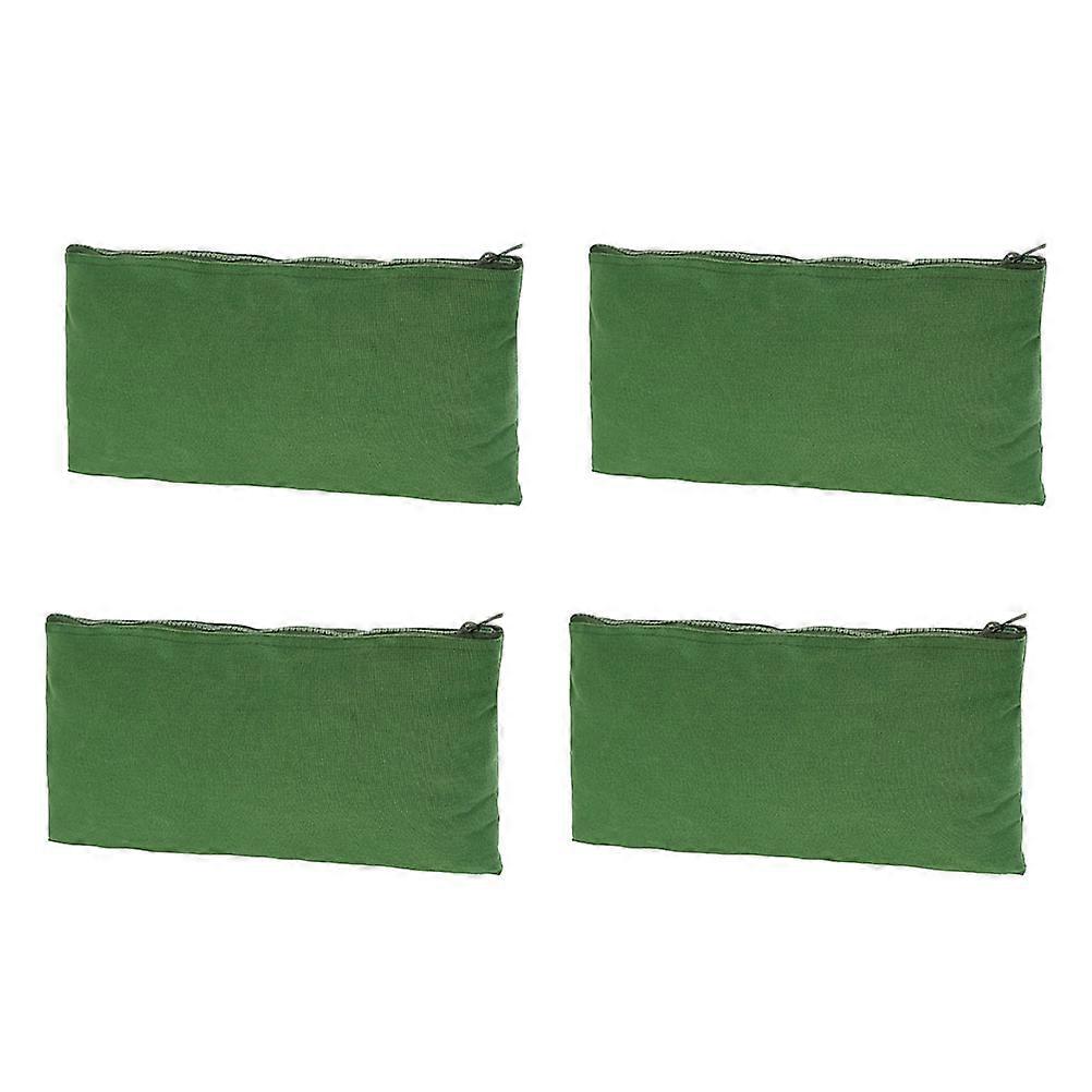 Thick Wrench Holder Multi-Purpose Tool Bag For Men And Women With Green Color 31.00X20.00X0.20Cm Organized Tool Storage 4Pcs