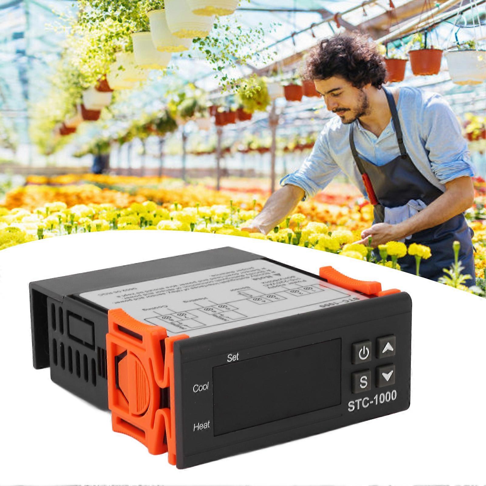 Digital Temperature Controller Heating Cooling Model Controller Smart Sensory Regulator 110V‑220V