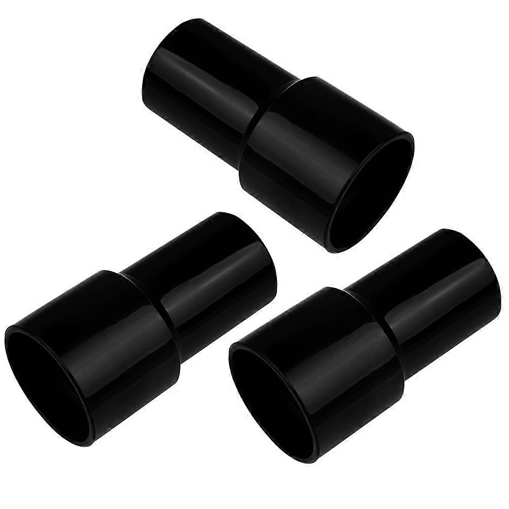 3pcs Vacuum Cleaner Adapter Wet Dry Tool Connector High Grade Compatible with Inner Diameter Hoses Easy Installation Replacement Parts