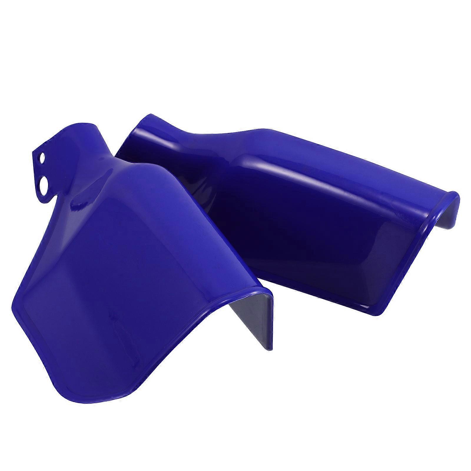 Motorcycle Handguards with Windshield Function, Windproof & Dustproof Handlebar Covers, Durable Plastic Protectors for Outdoor & Winter Riding