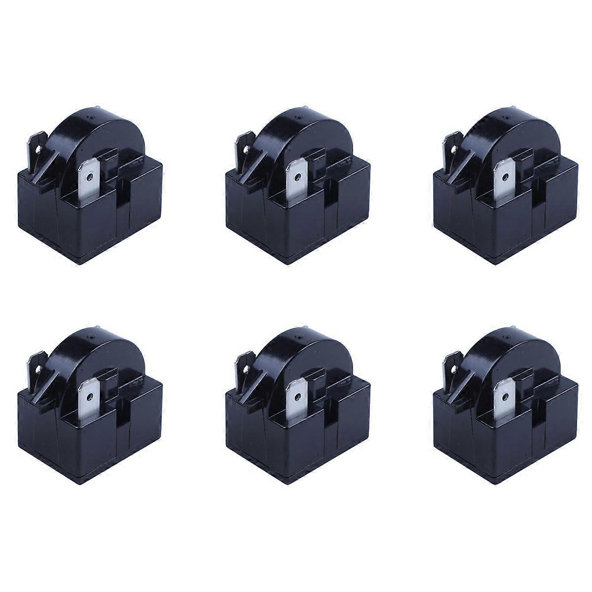 6X 3PIN Terminals Refrigerator PTC Relay 12 Ohm Resistance