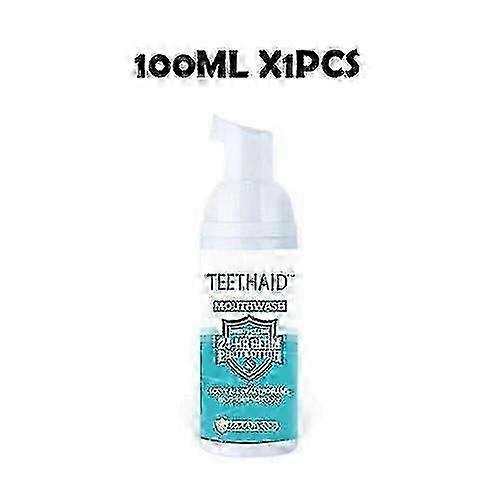 3 Bottles 100ml Teethaid Mouthwash Calculus Removal Teeth Whitening Healing Mouth Ulcers Eliminating Bad Breath Preventing And Healing Caries Tooth Re