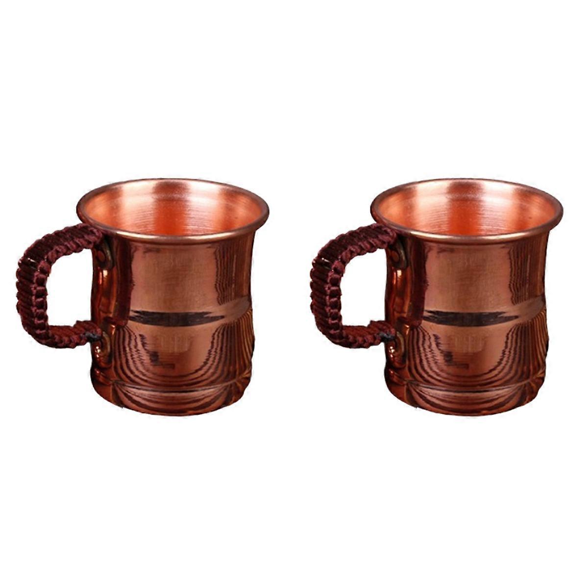 Handcrafted Pure Copper Beer Milk Mug 400ML Breakfast Cup Drinkware