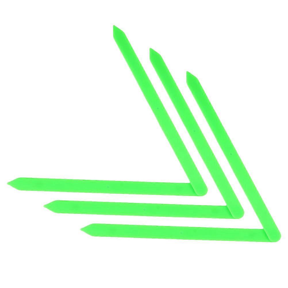 Mathematik Unterricht Winkel Kunststoff Winkel Demonstrator Für Lehrer Klassenzimmer Unterricht 22 X 1,4 X 0,5 CM Grün 3 Stück