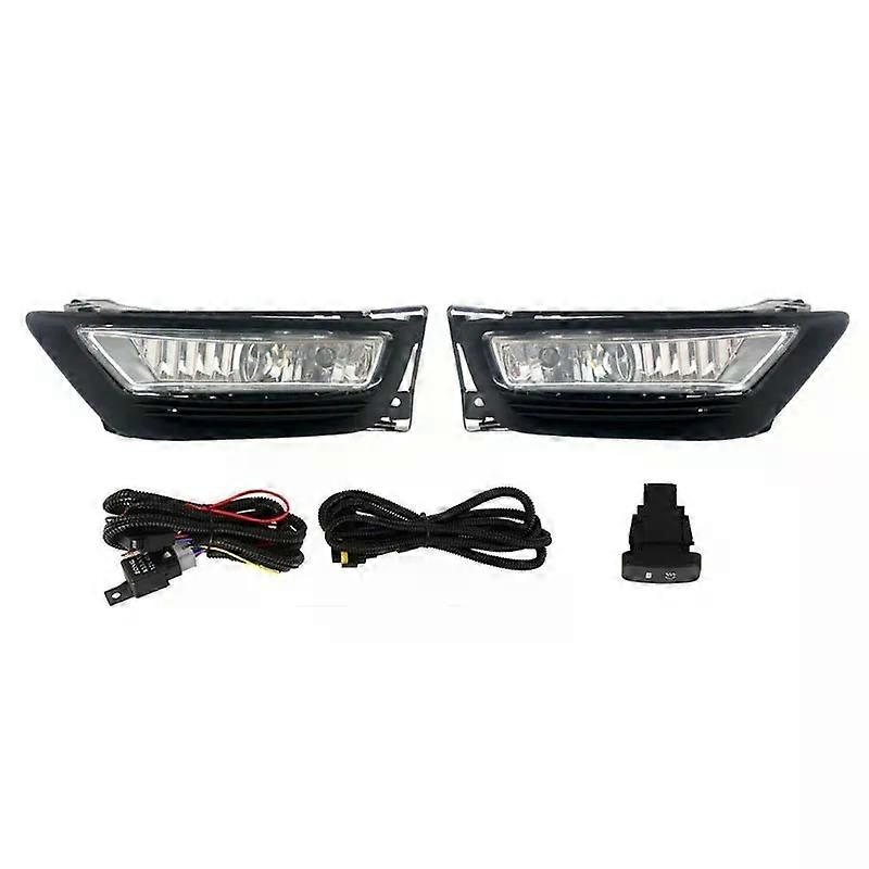 unique For Honda Accord 2013 2014 2015 Car Front Bumper Fog Light Foglight Fog Lamp Foglamp DRL Day Running Lamp With Harness Switch