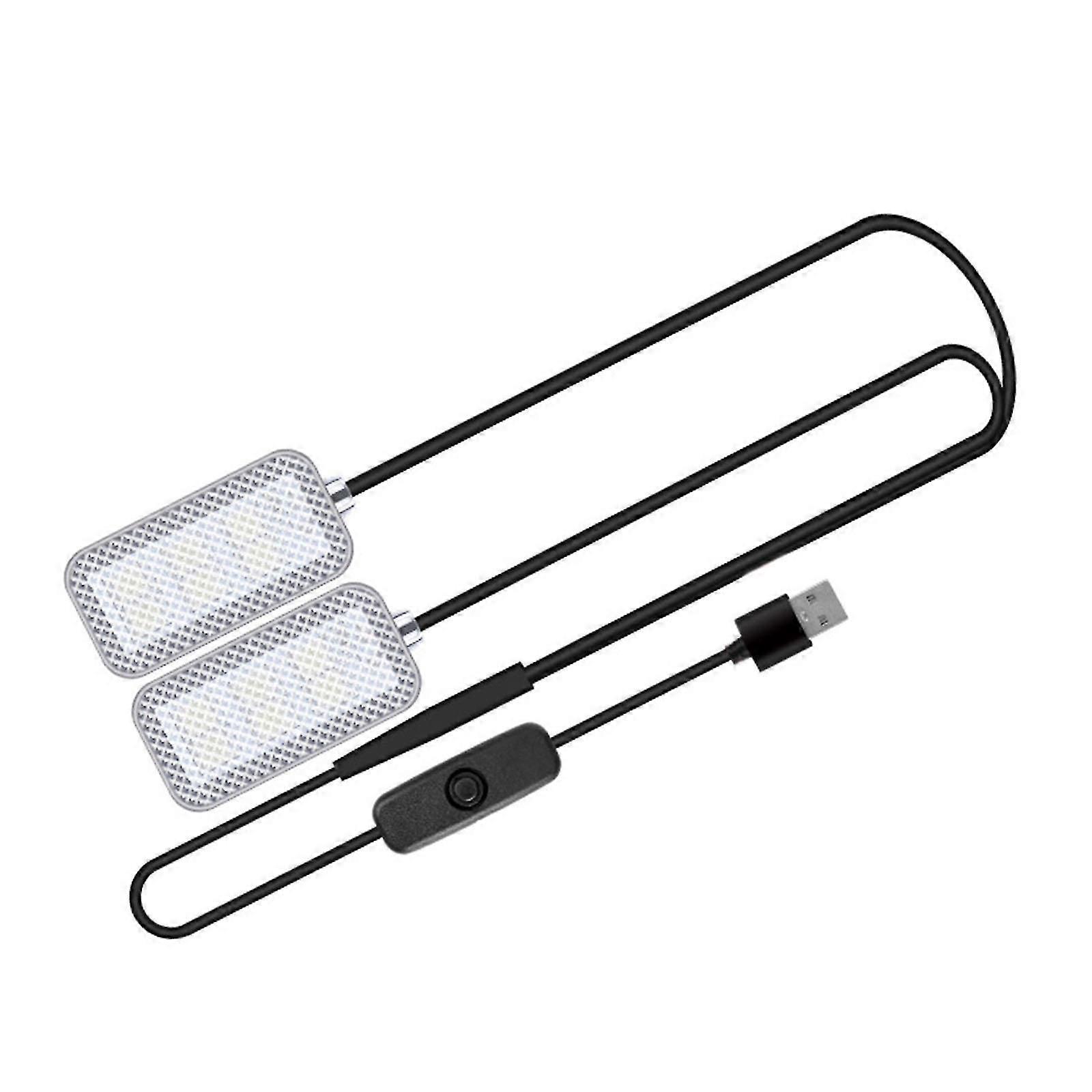 Car LED Lights 5V Waterproof Ambient Lighting Kits for Vehicle Internal light blue