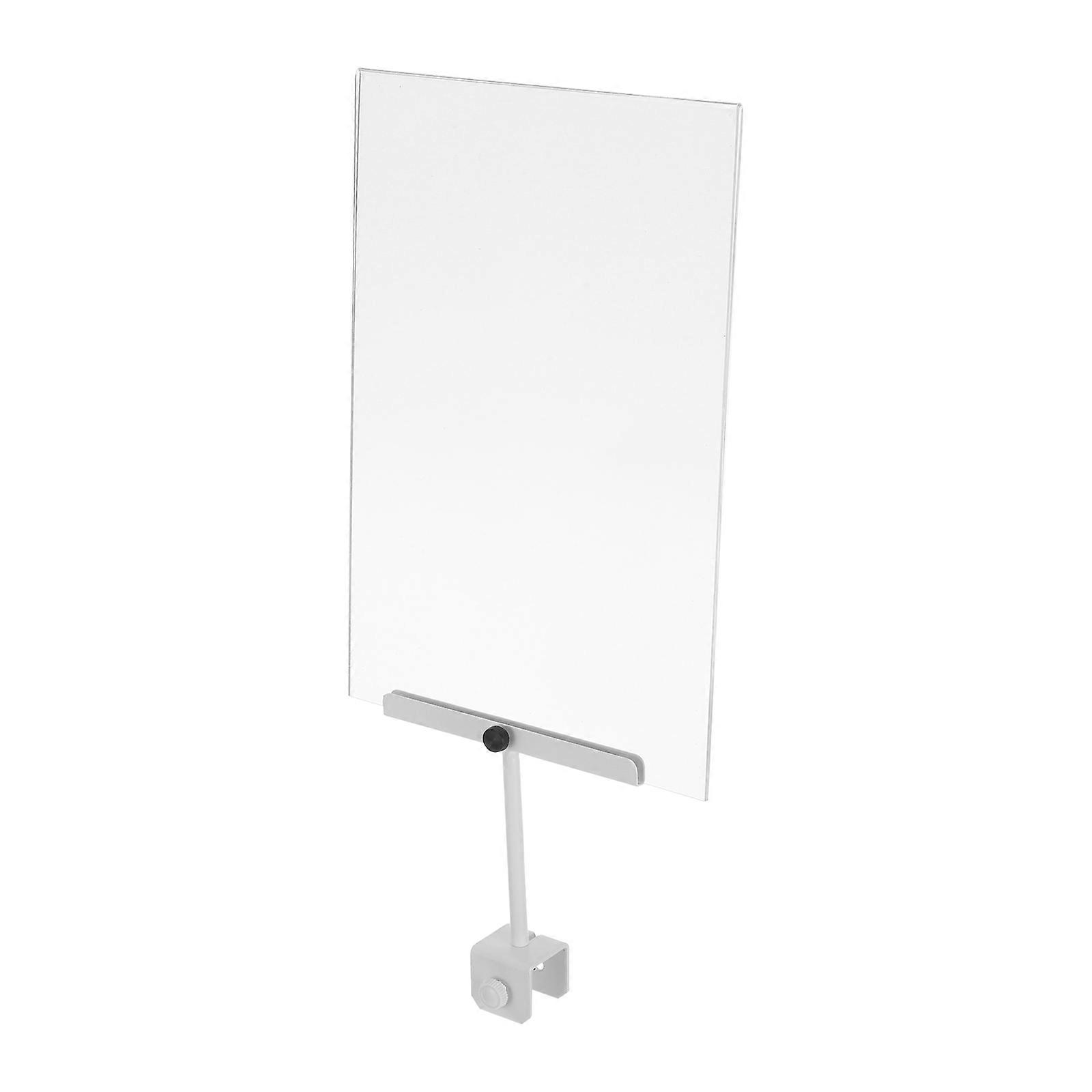 Table Number Holder Modern Design Acrylic Sign With Aluminum Alloy For Retail Store Equipment Price Identification 1Set