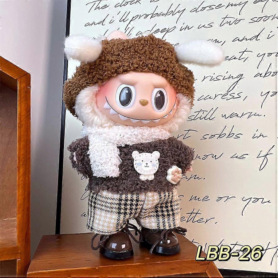 17cm doll replacement clothes are suitable for labubu replacement clothes (dolls are not included, only clothes)