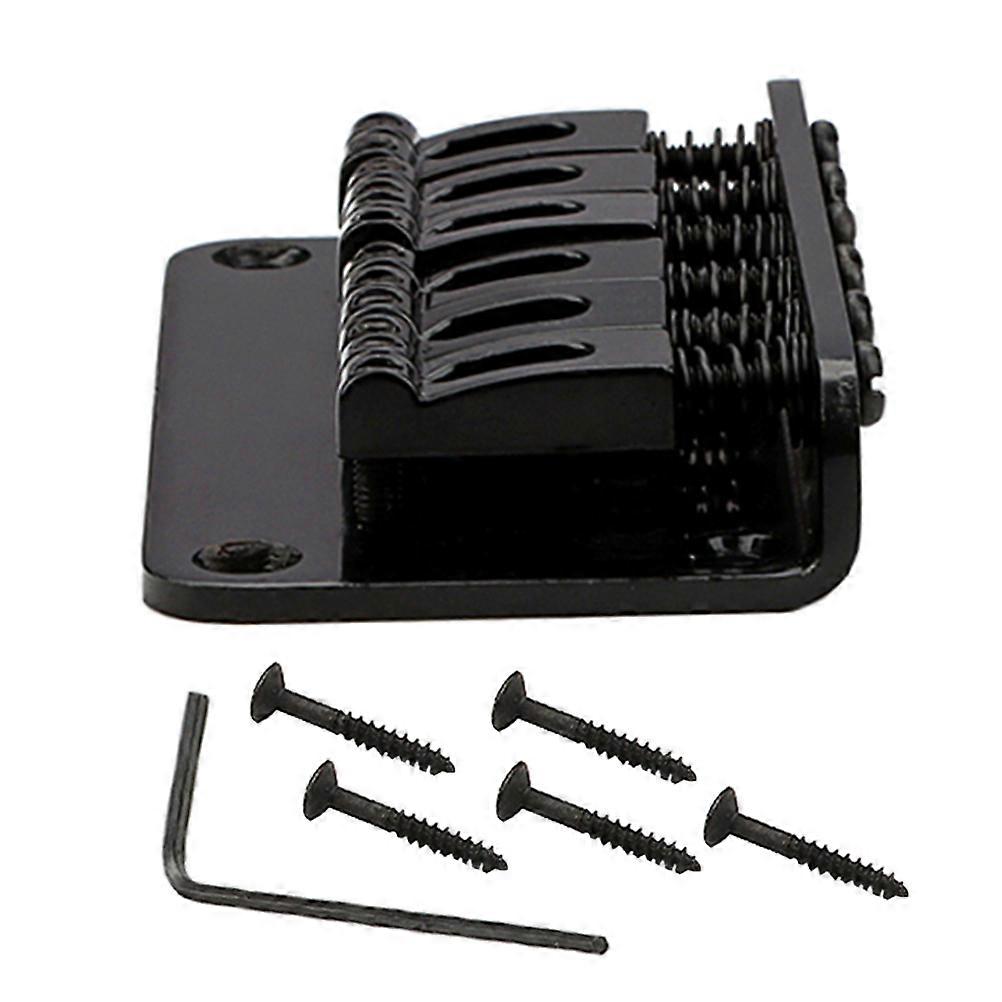 Guitar Bridge Replacement for Acoustic Classical Guitars – Durable Black Design Enhances Performance