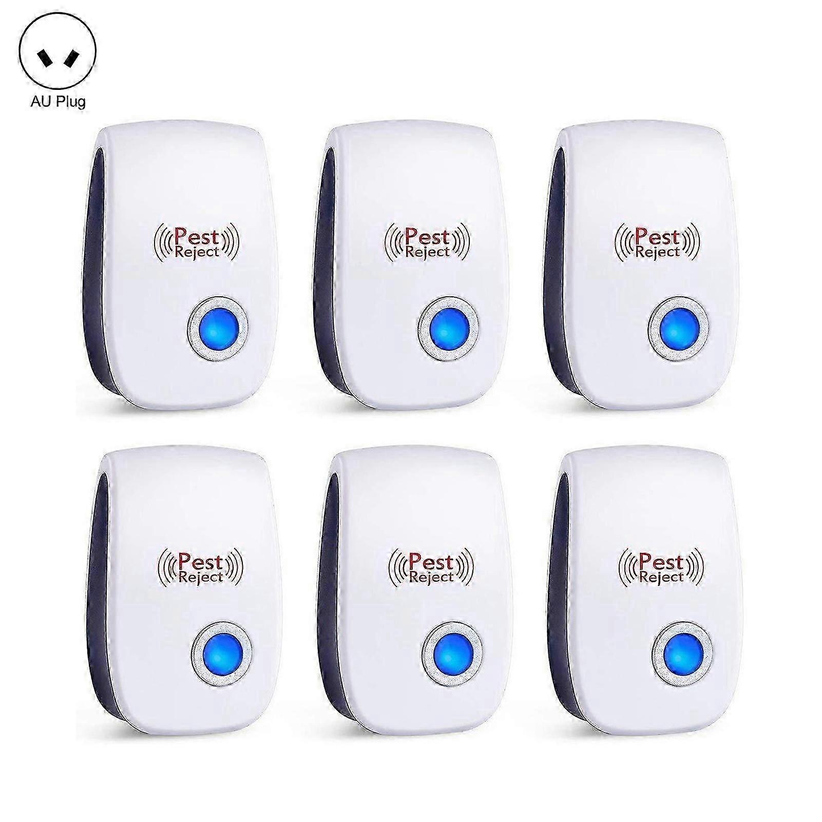 2025 Latest Model MengXi 6Pcs Stable Ultrasonic Rat Repeller Reliable Effective