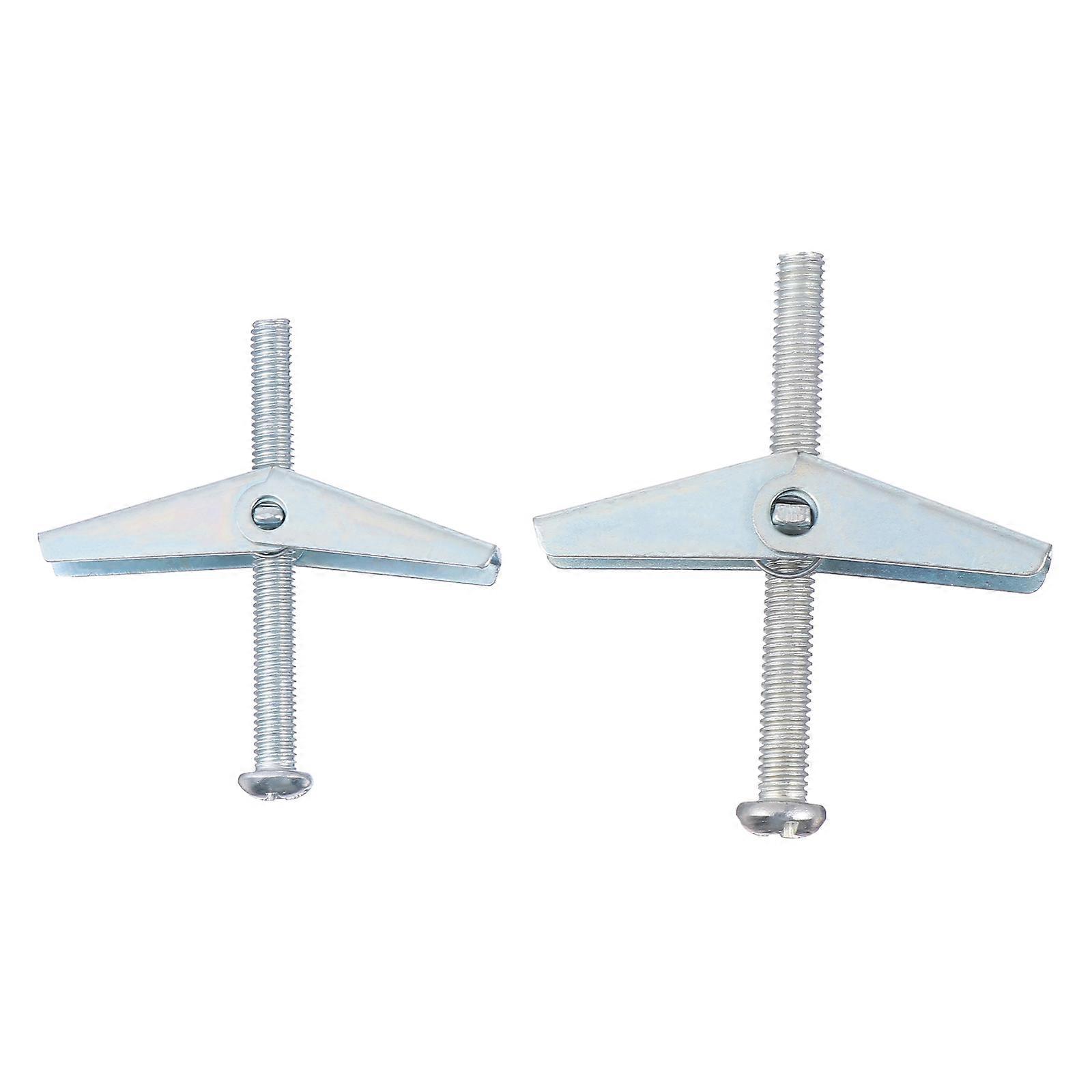 Self Drilling Anchors Screws Building Decoration Carbon Steel Penetration 5.5x1.5x1.3cm 2Sets