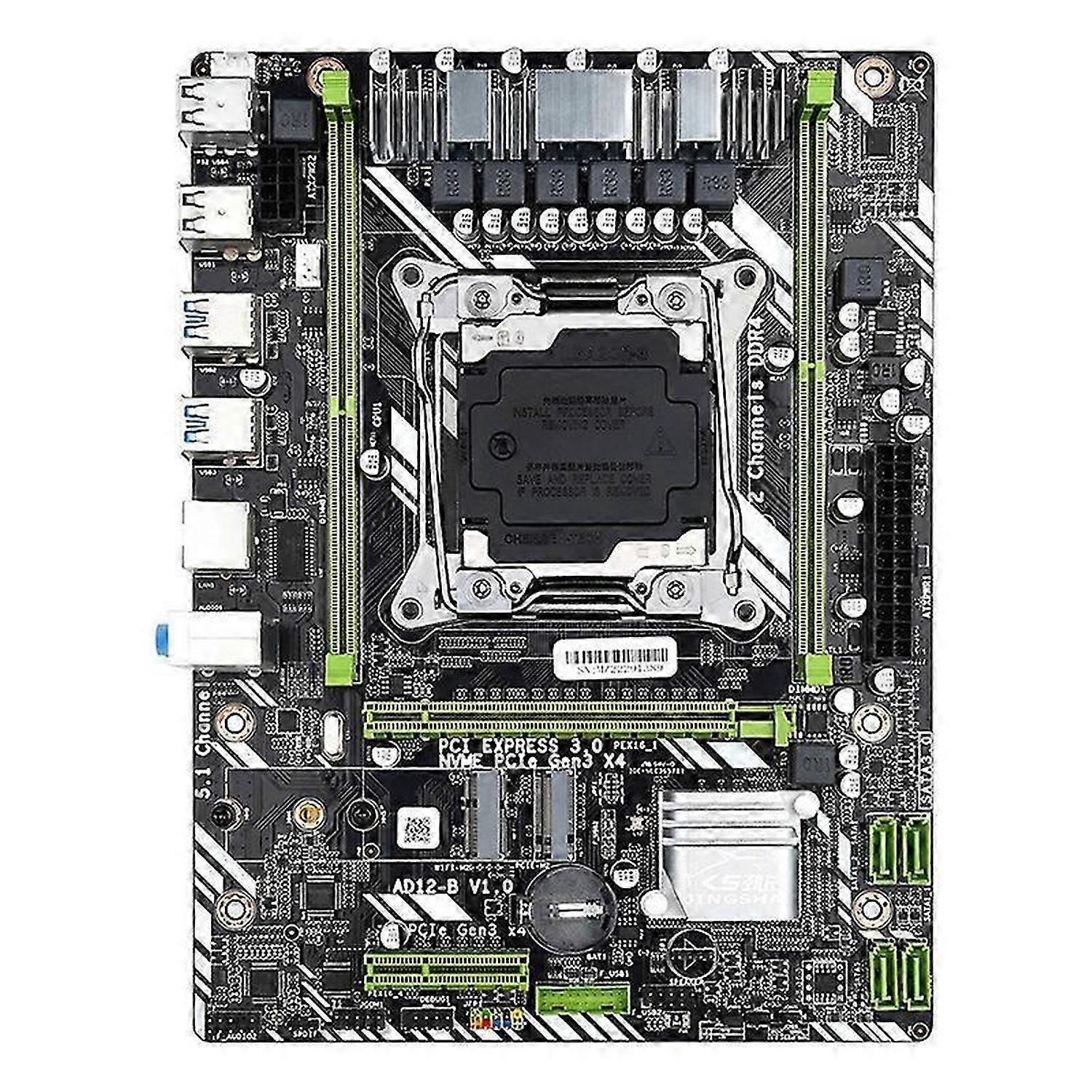 X99-D4 DDR4 Motherboard Unterstützung LGA2011 V3/V4 NVME M.2 / M.2 WIFI / PCI-E 4X Schnittstelle PCI-E 16X Grafik