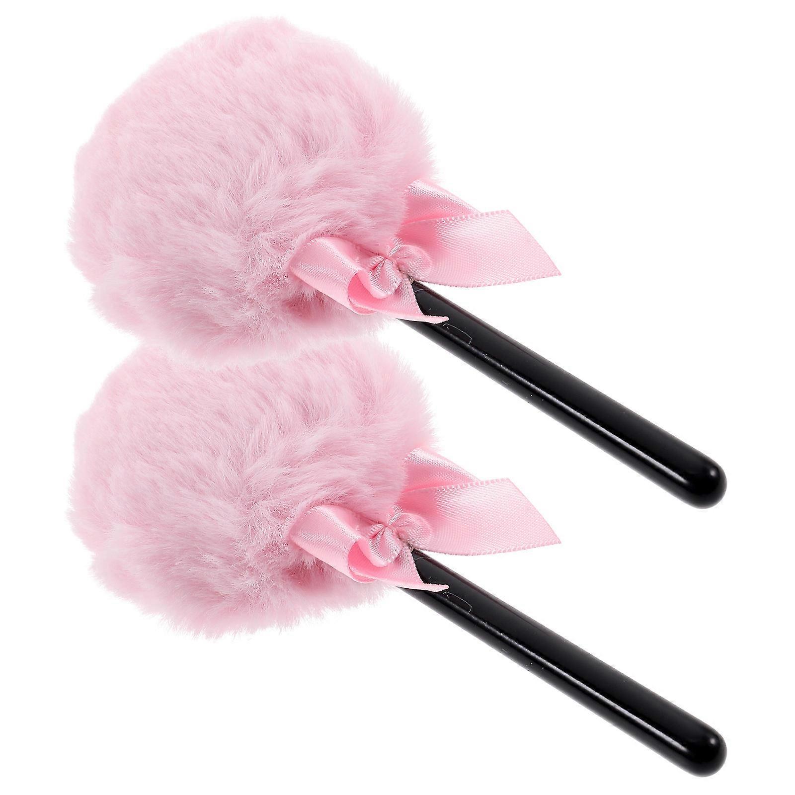 Here's a refined and professional product description based on the details you provided:
**2pcs Lollipop Shape Face Powder Puff – Soft & Fluffy