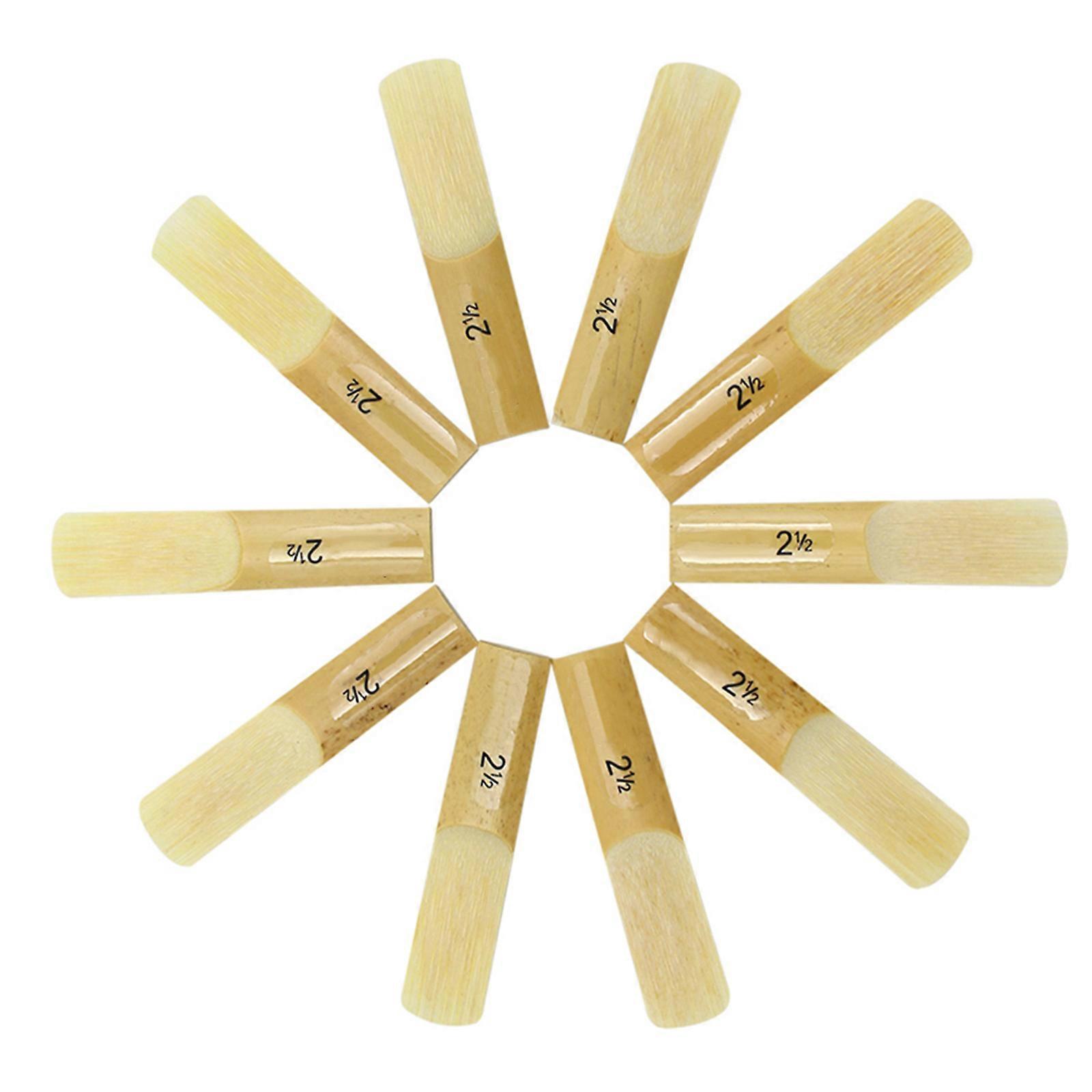 Soprano Saxophone Reeds Clarinet Parts Practice Performance Multi Color 10Pcs