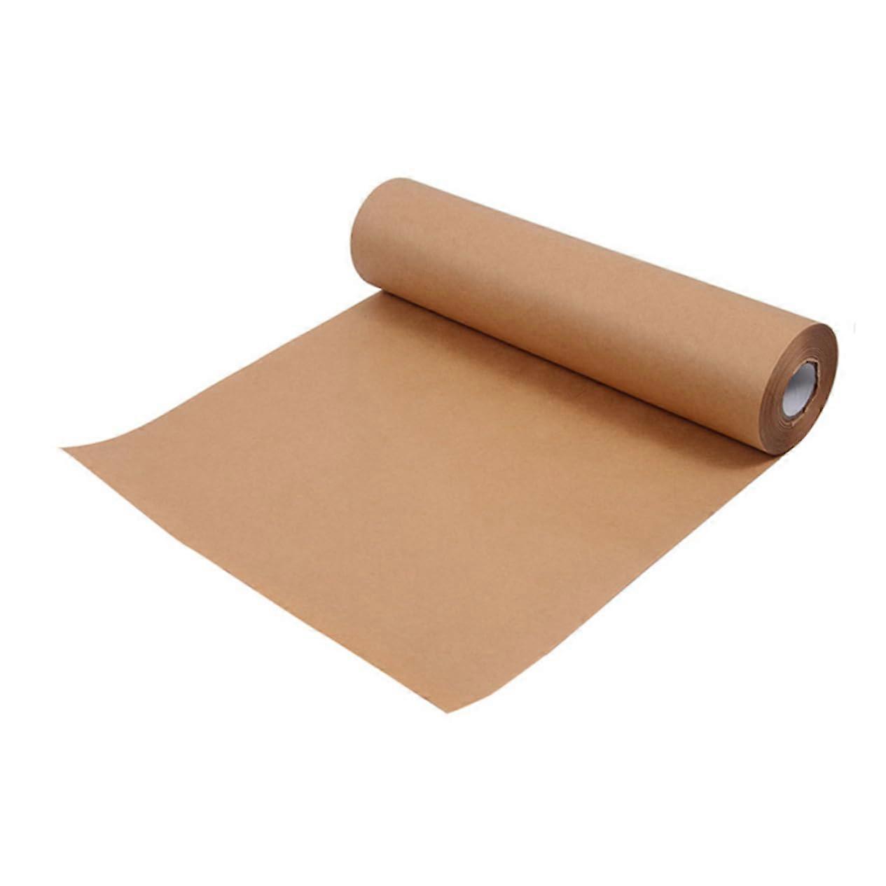1 Roll Kraft Paper Roll Quality Craft Paper for Gift Wrapping, Decoration, and Handicrafts and Versatile Packaging Material