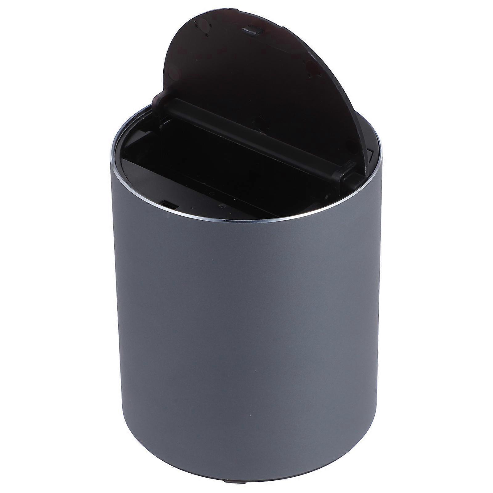 Intelligent Induction Toothpick Storage Box in Dark Grey Plastic for Home Storage