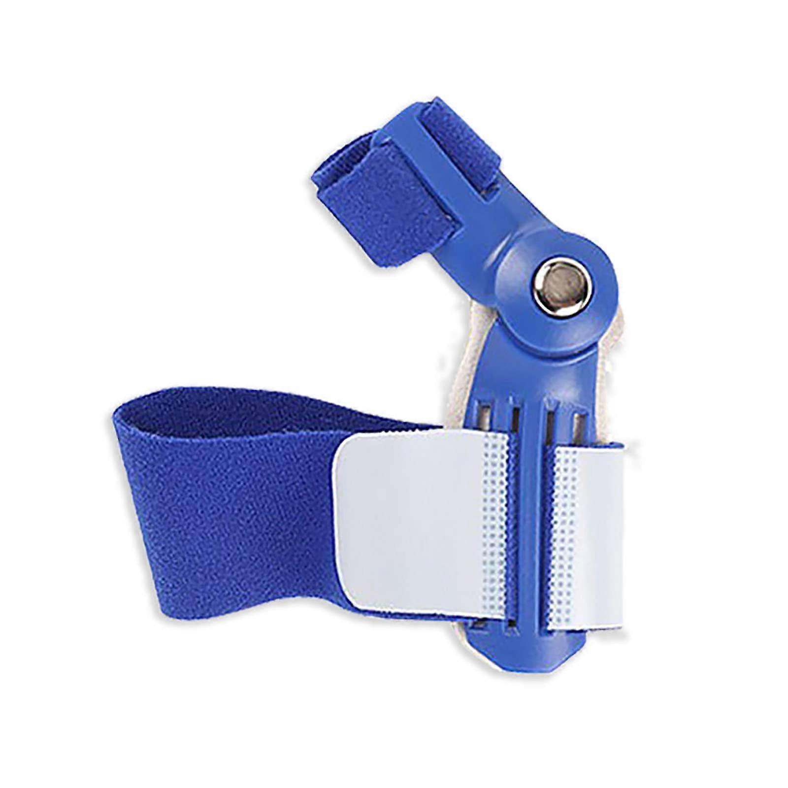 Bunion Corrector - Orthopedic Hallux Valgus Splint, Non-Surgical Toe Separator for Big Toe, Day and Night Use, Blue
