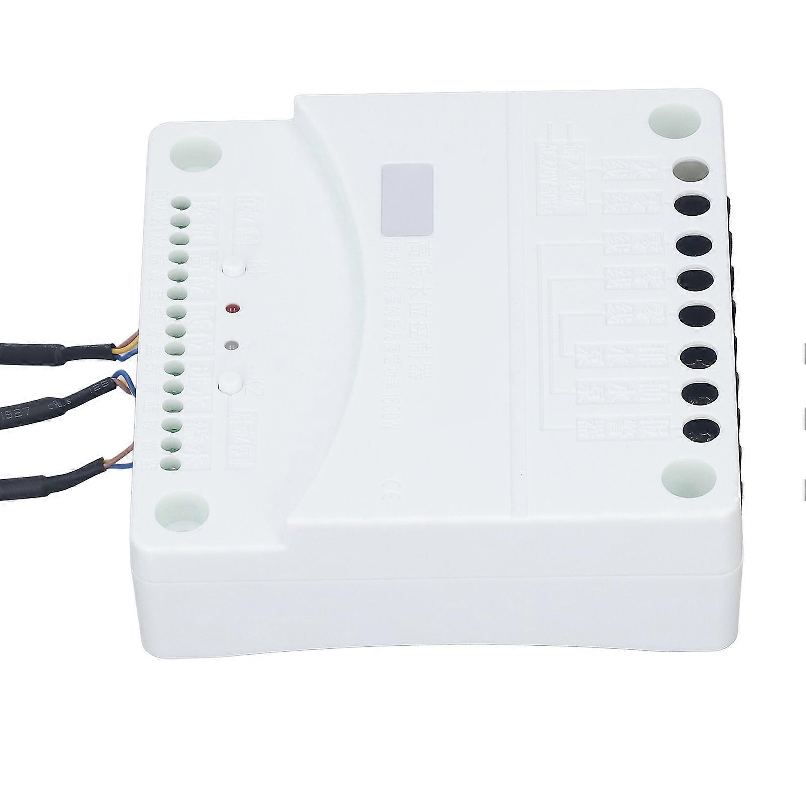 Automatic Water Level Controller Liquid Pump Controller AC 220V with 3Non Contact Water Level Sensor