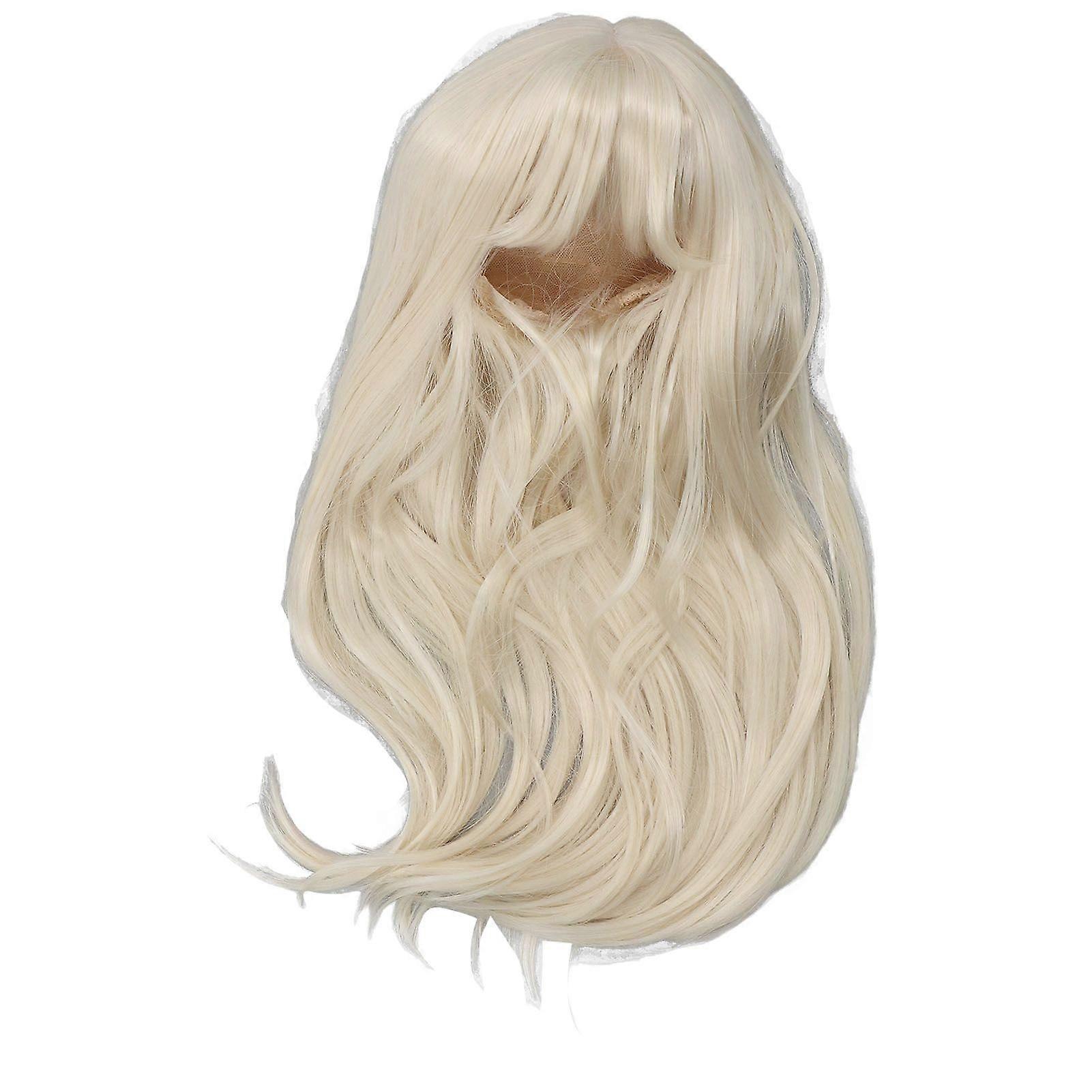 2025年最新モデルコットンドールウィッグロングカーリー高温ソフトシルクぬいぐるみ