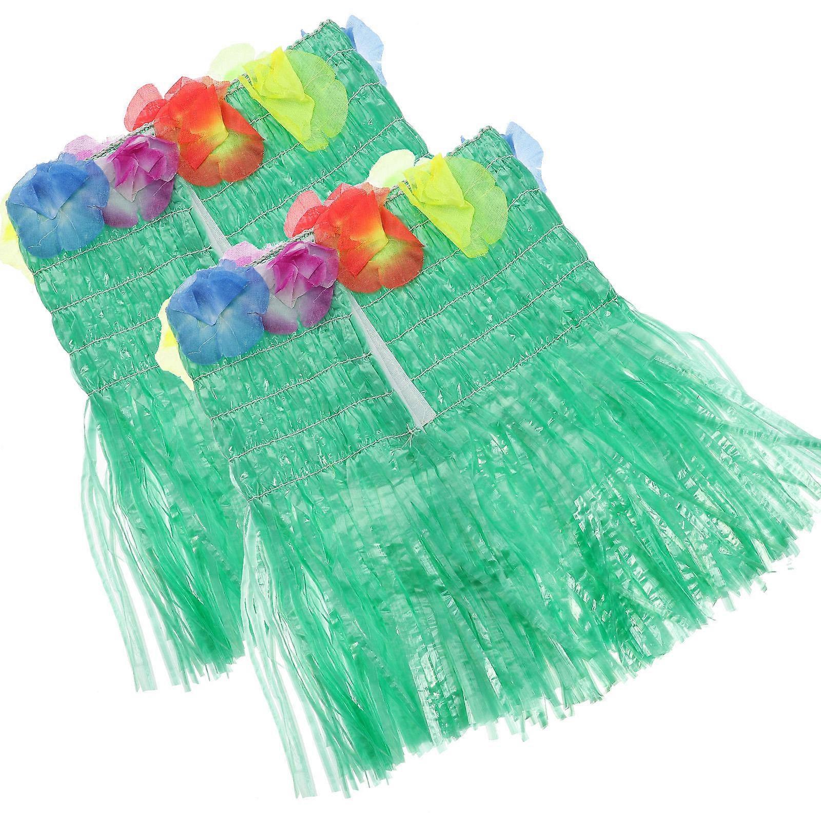 Party Accessories Costume Green Plastic For Luau Party 2Pcs