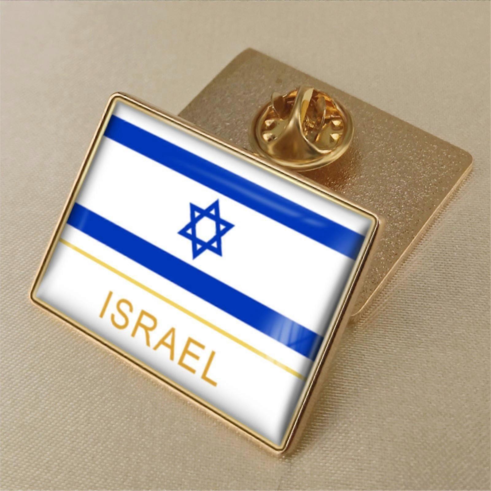 Israeli Flag Pin, I Stand with Israel, Israeli Flag Lapel Pin, We Stand with Israel Button Pin, Pray for Them