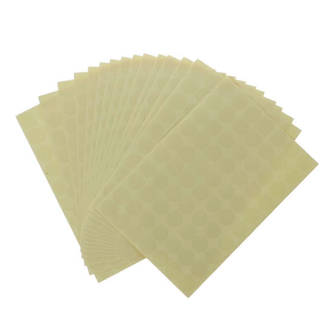 1050 Crystal Clear Round Stickers 19mm Stick Adhesive Seal Label