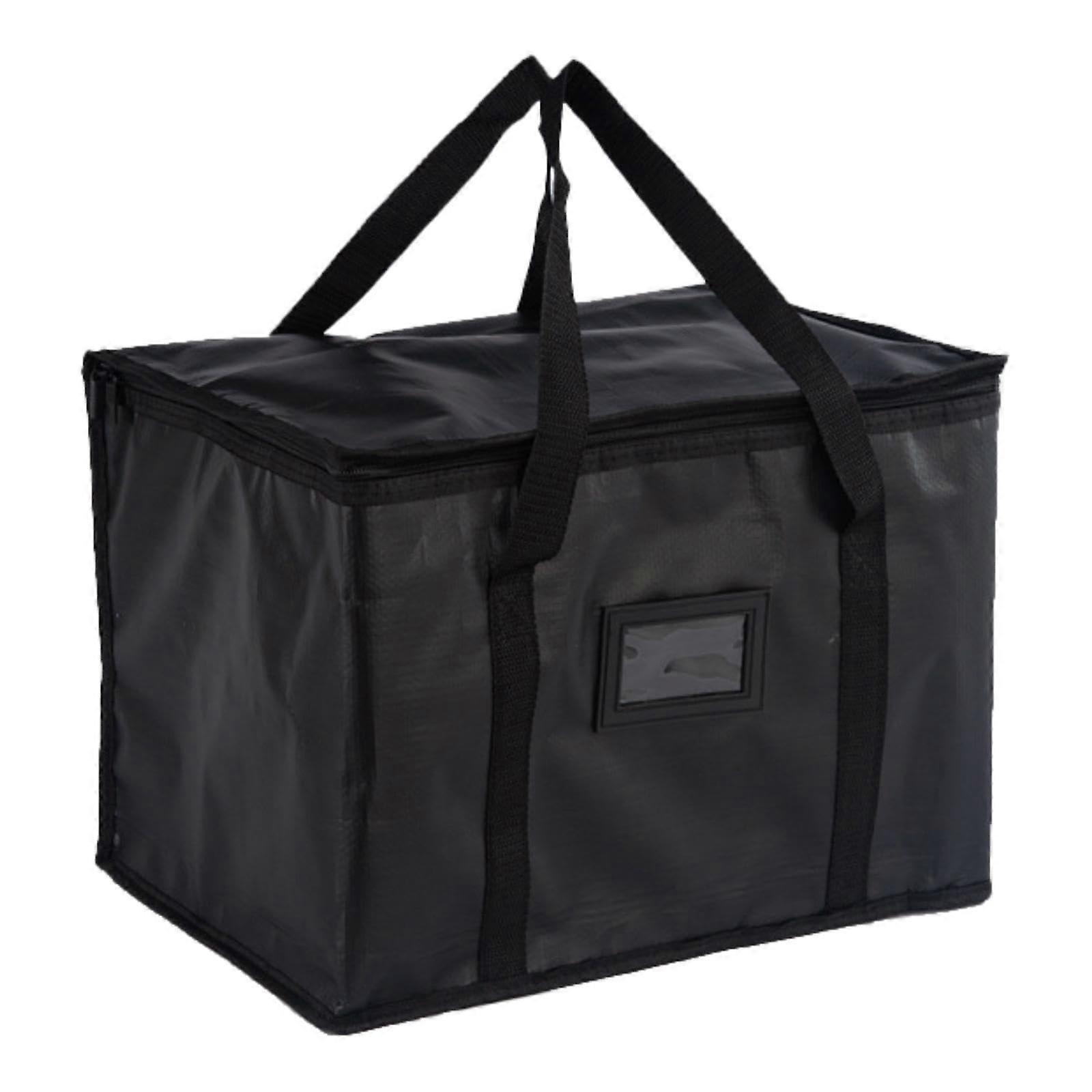 Insulated Bag Large Delivery Bag Water Resistant Thermal Insulated Grocery Bag Storage Box L