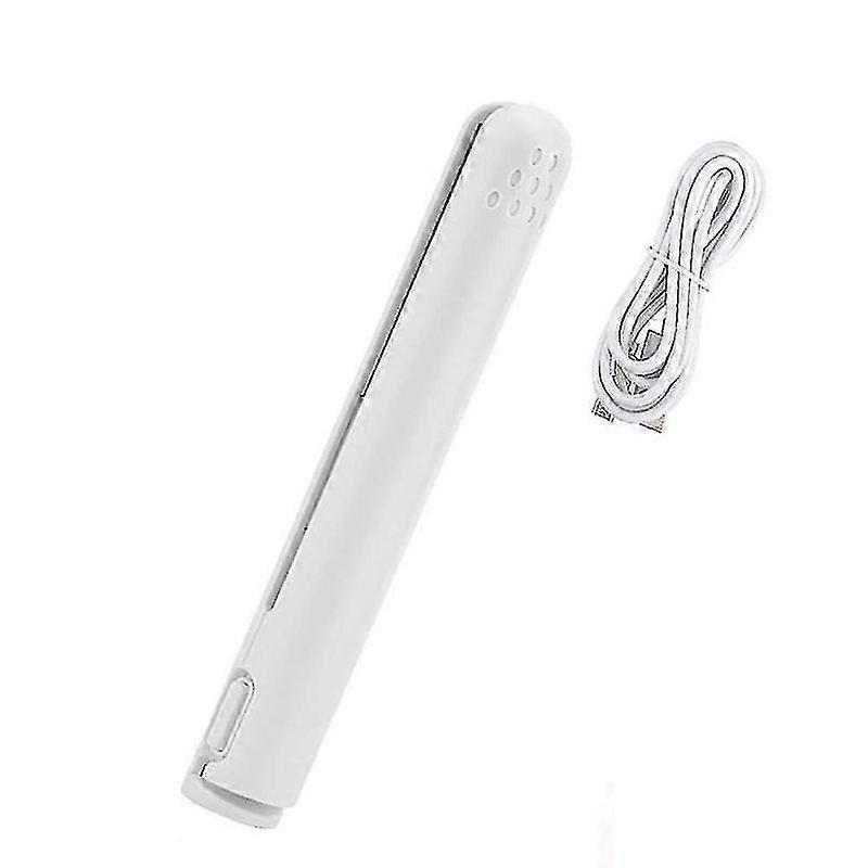 Mini Dual Use Curling Iron USB Rechargeable 2 in 1 Curler