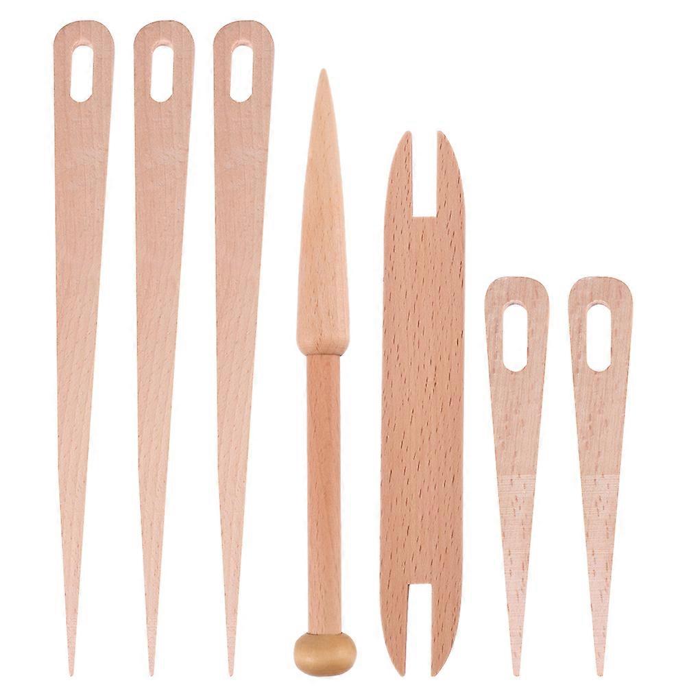 Stick Shuttles For Weaving Beech Wood Weaving Tools Craft Projects Diy Enthusiasts 1Set