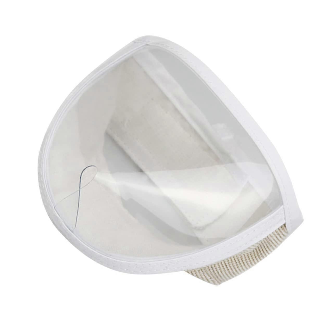 Portable Cat Muzzle Breathable Head Cover for Kittens Transparent Muzzle for Grooming Pet Accessories with Creative Design