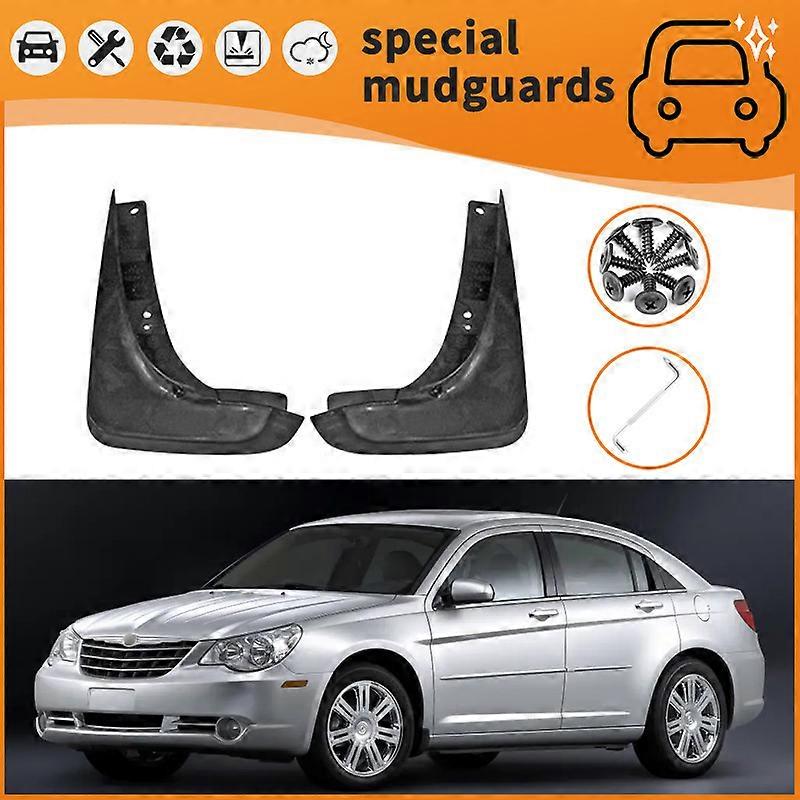 Be suitable For 08 Chrysler models Mudguards Fender Mudflaps Front Rear Flares Splash Guards Cover Car Accessorie