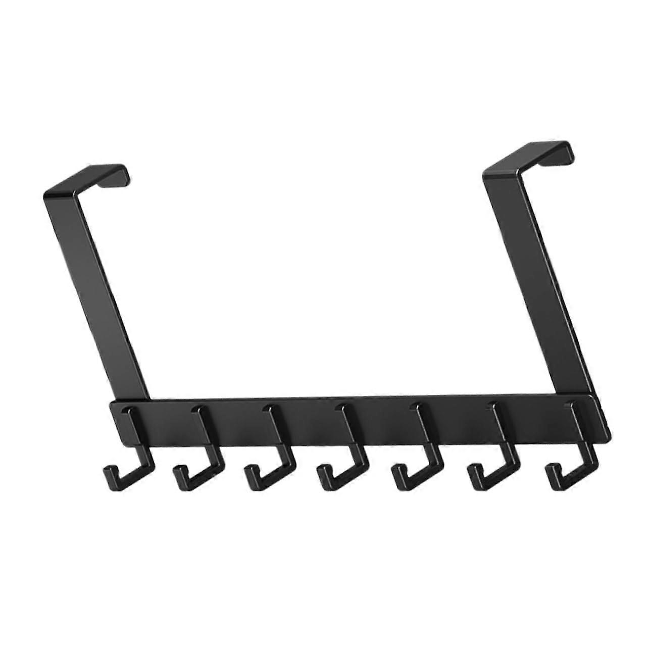 Over Door Hanger Hooks Made of Space Aluminium for Clothes and Towels No Drilling Versatile Home Storage Solution