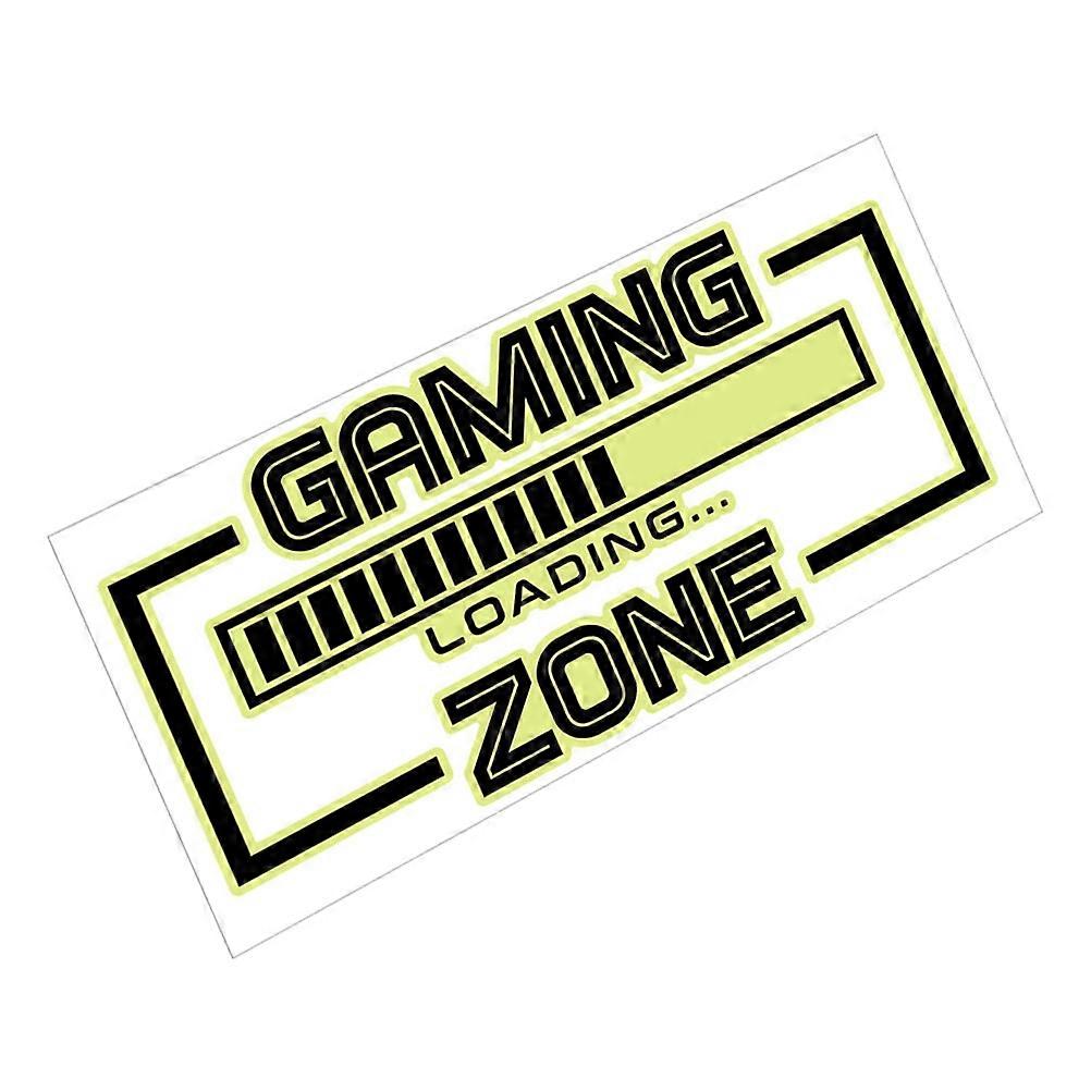 プレイルームの装飾用反射ステッカーウォールデカール60X30X0.1CMグリーン1パック