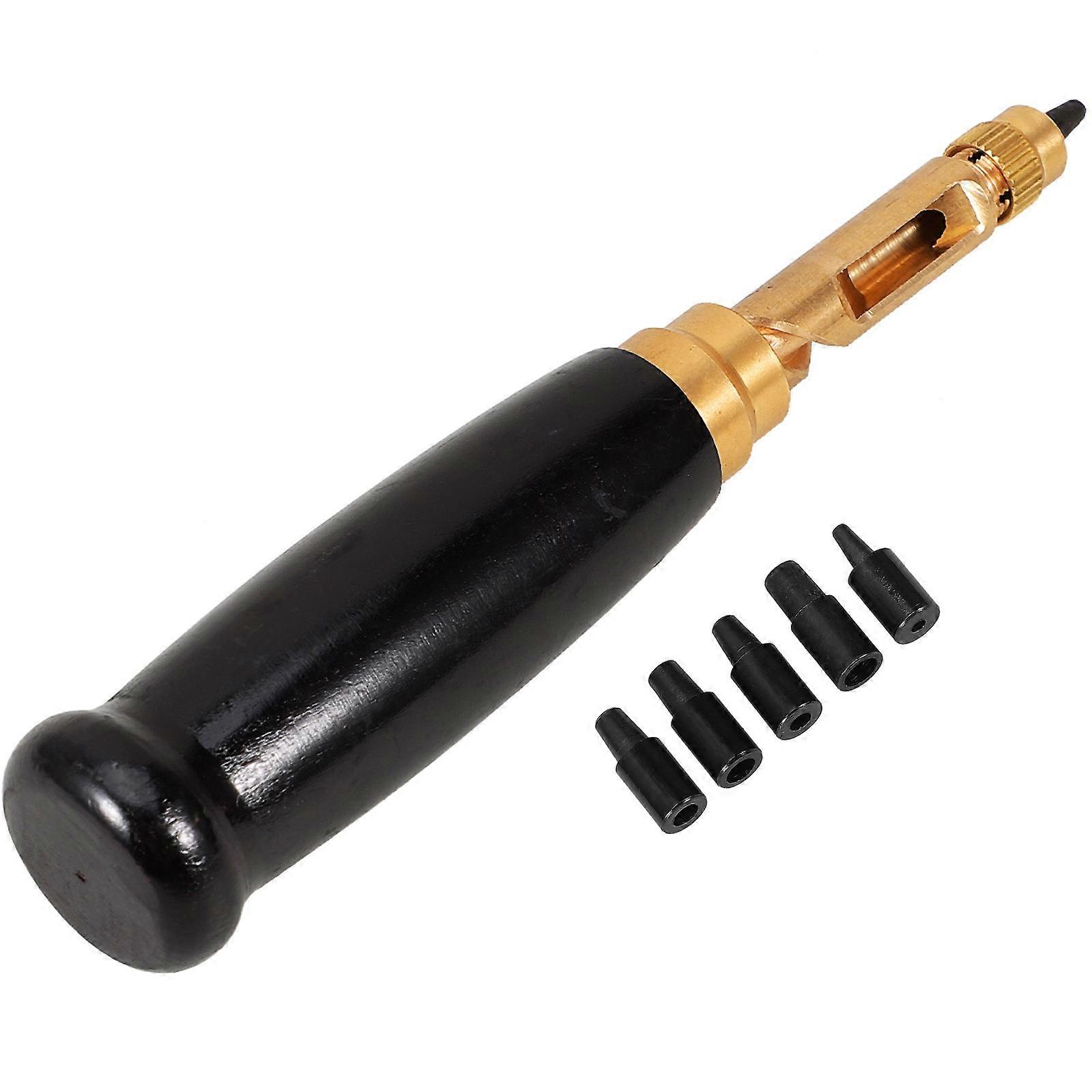 Round Hole Punch Leathercraft Punching Tools For Professional Use Steel Material 1 Set