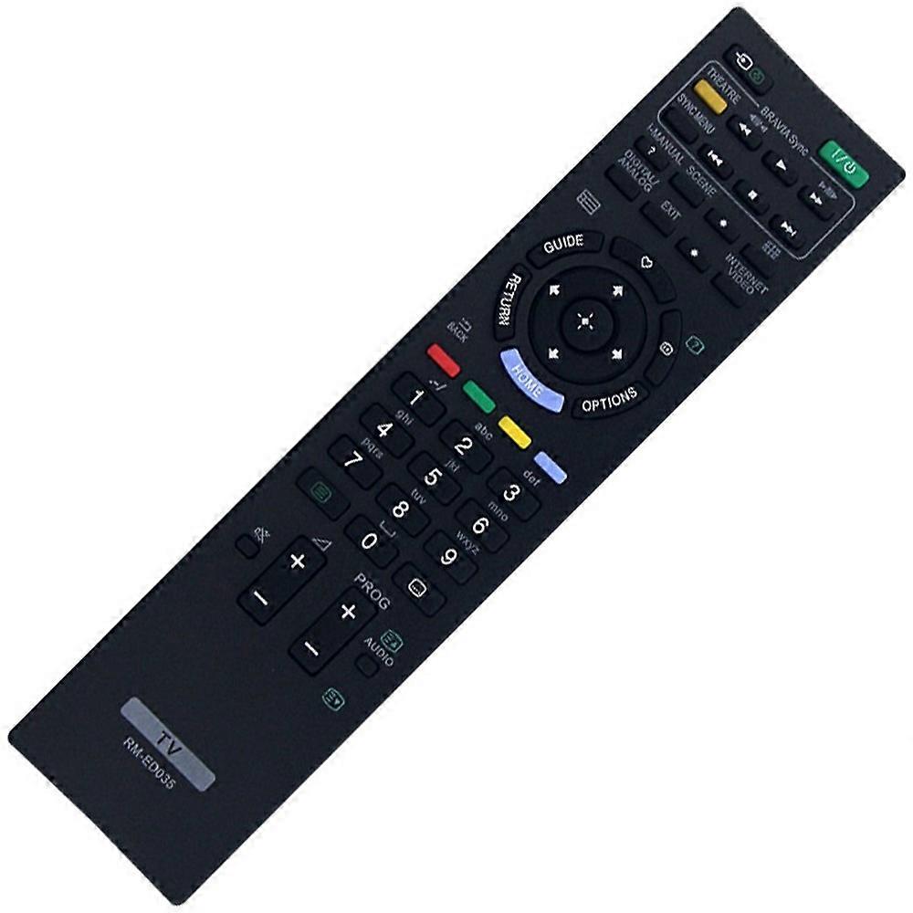 RM-ED035 yhteensopiva Sony-television kaukosäätimen kanssa Akkukäyttöinen infrapunavaihto kädessä pidettävä ohjain