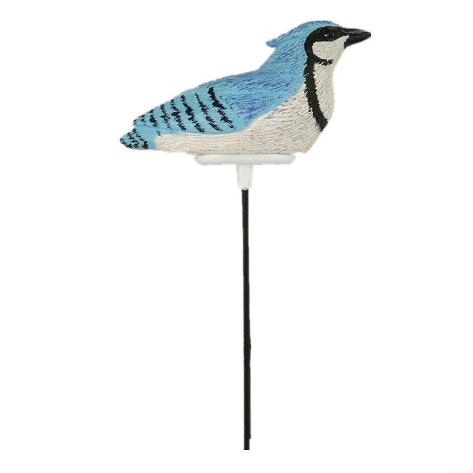 Practical plant watering alarm, singing bird design, long battery life, plant water tester, hygrometer sensor (blue)