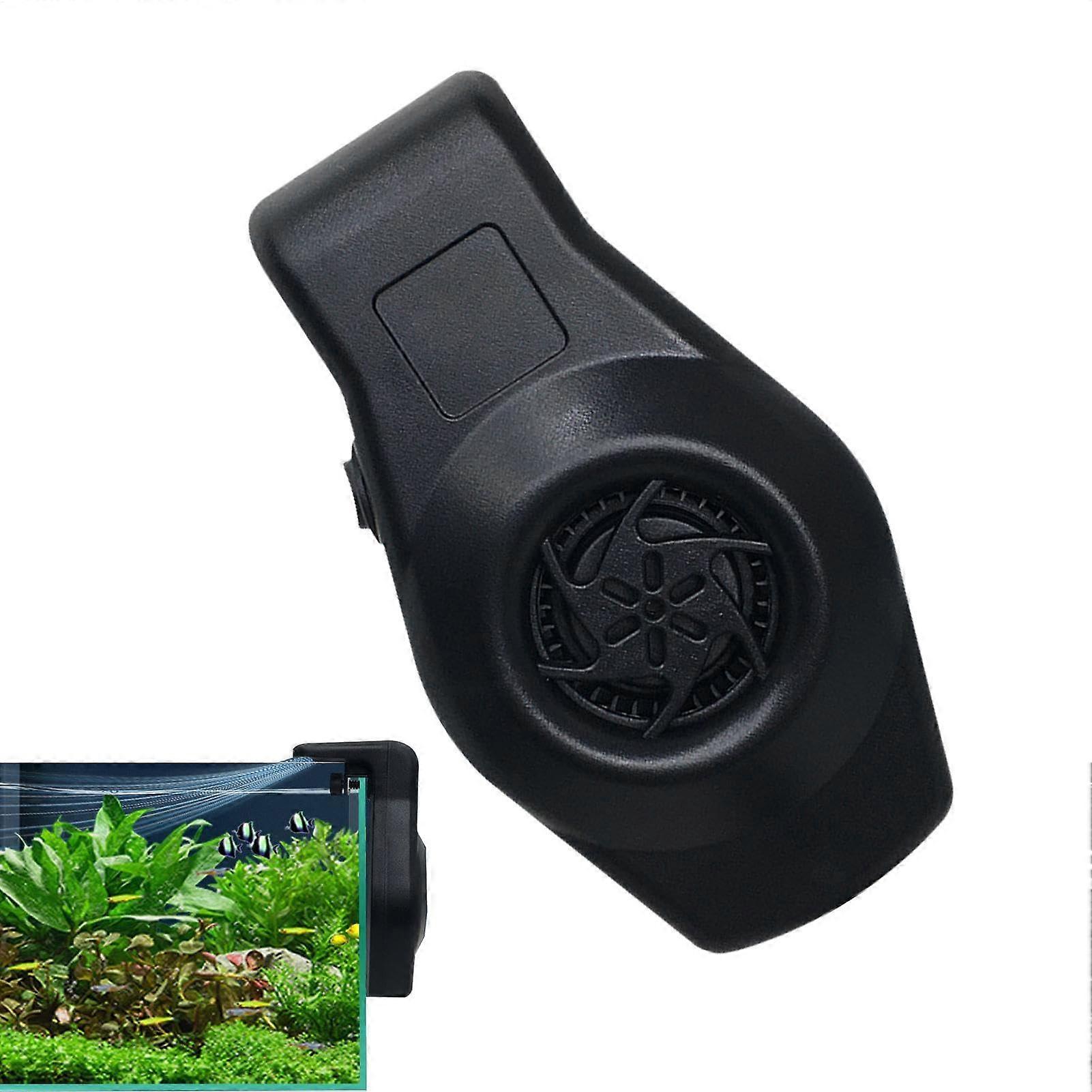 Fish Tank Cold Wind Cooler, Quiet Adjustable-Angle Aquarium Fan, For Fish Tanks, Home Kitchen, Seafood Market