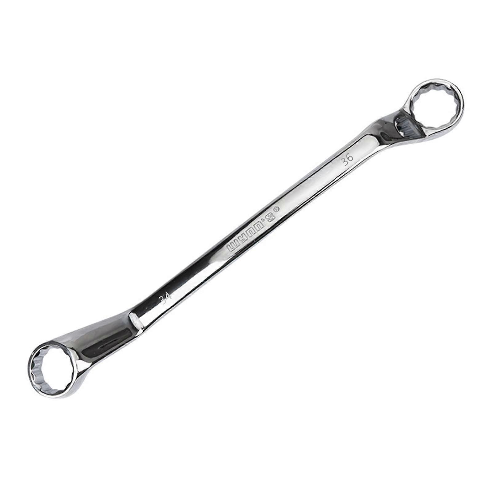 Double Box End Metric Ratcheting Wrench